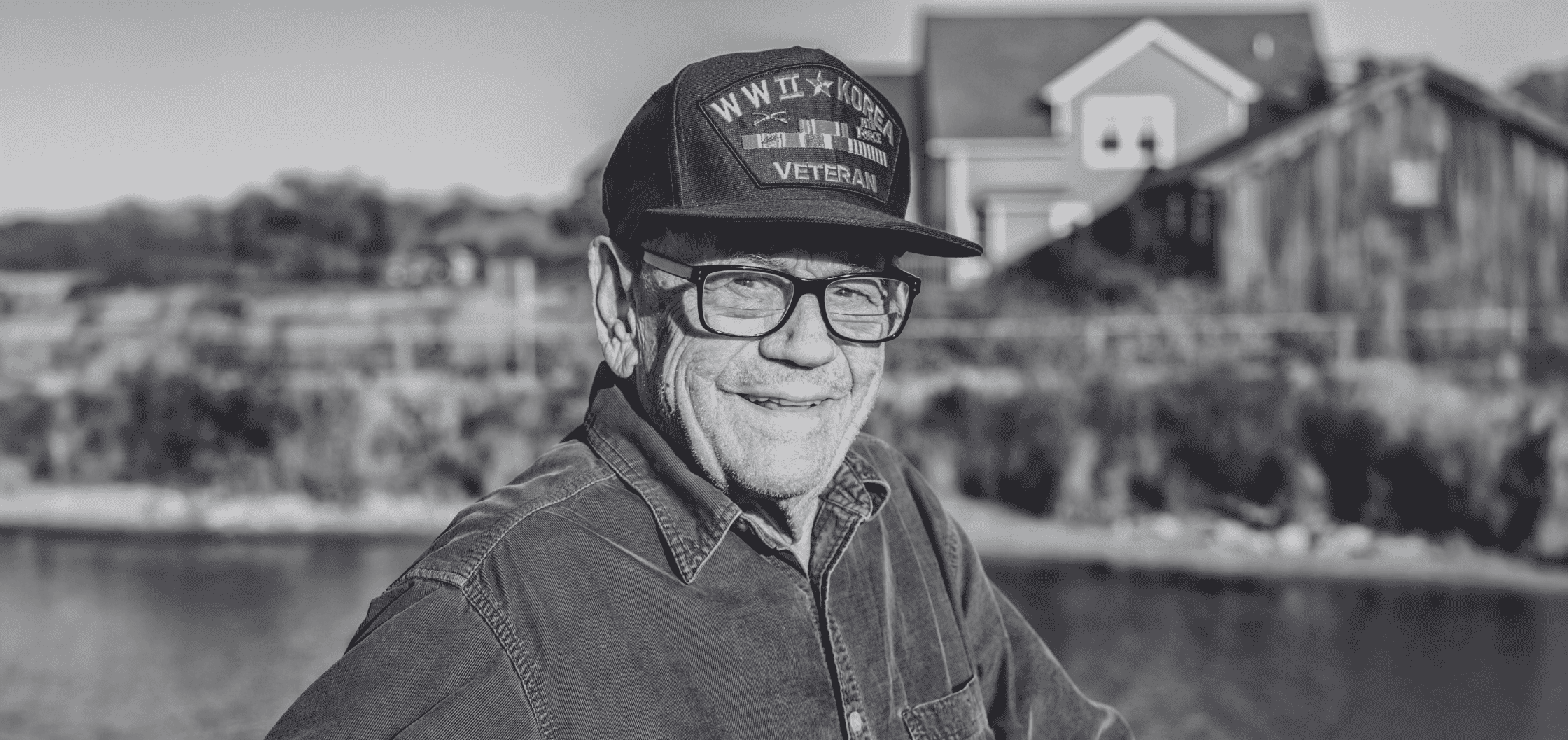 Military veteran who is protected from fraud thanks to the best military bank.