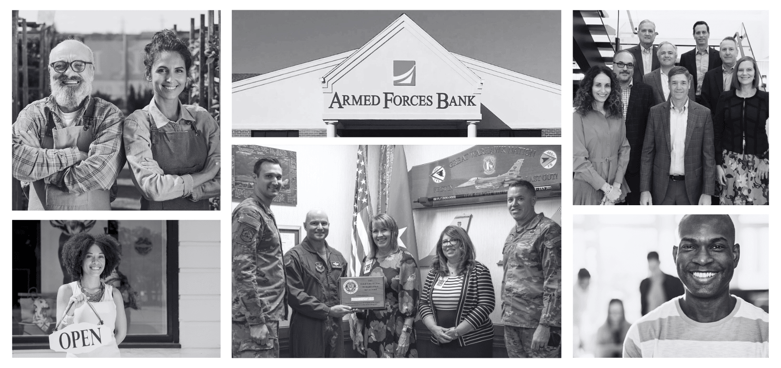 Successful family businesses using the best bank to support them.