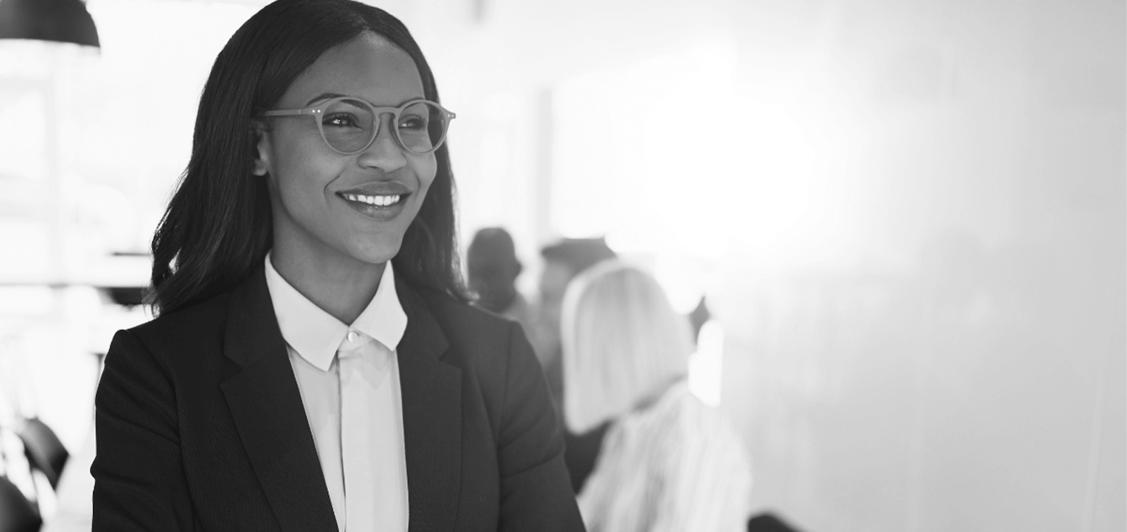 a young woman prepares for a business pitch