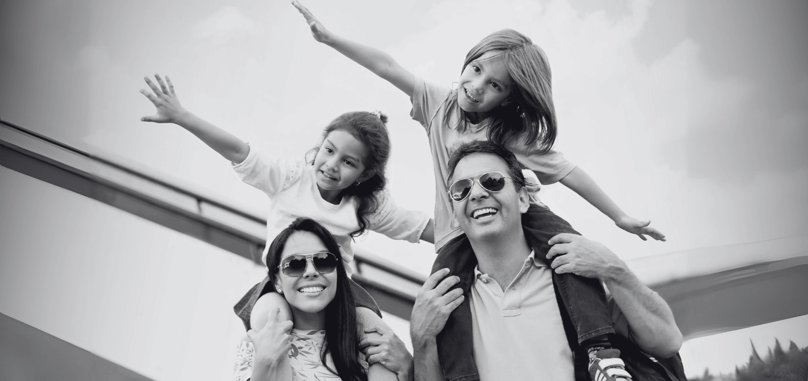 Military family traveling internationally, feeling happy to know financial tips for going abroad.