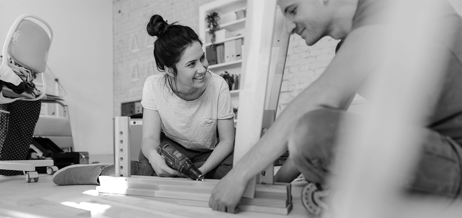 a couple uses money from their HELOC for home improvements